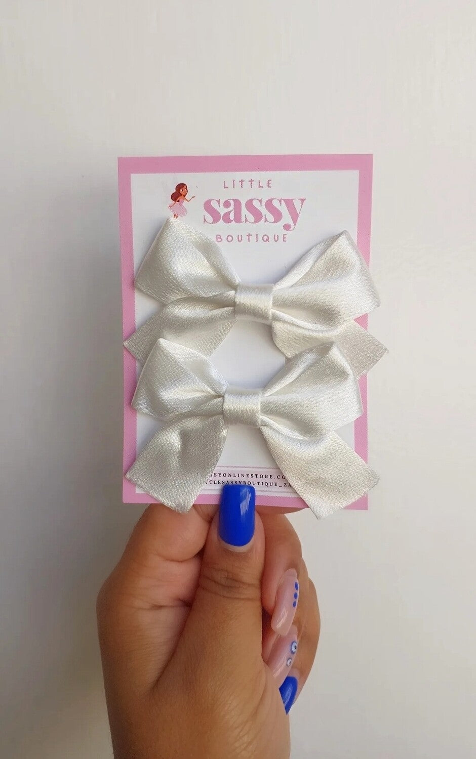 Metallic Hair Bows