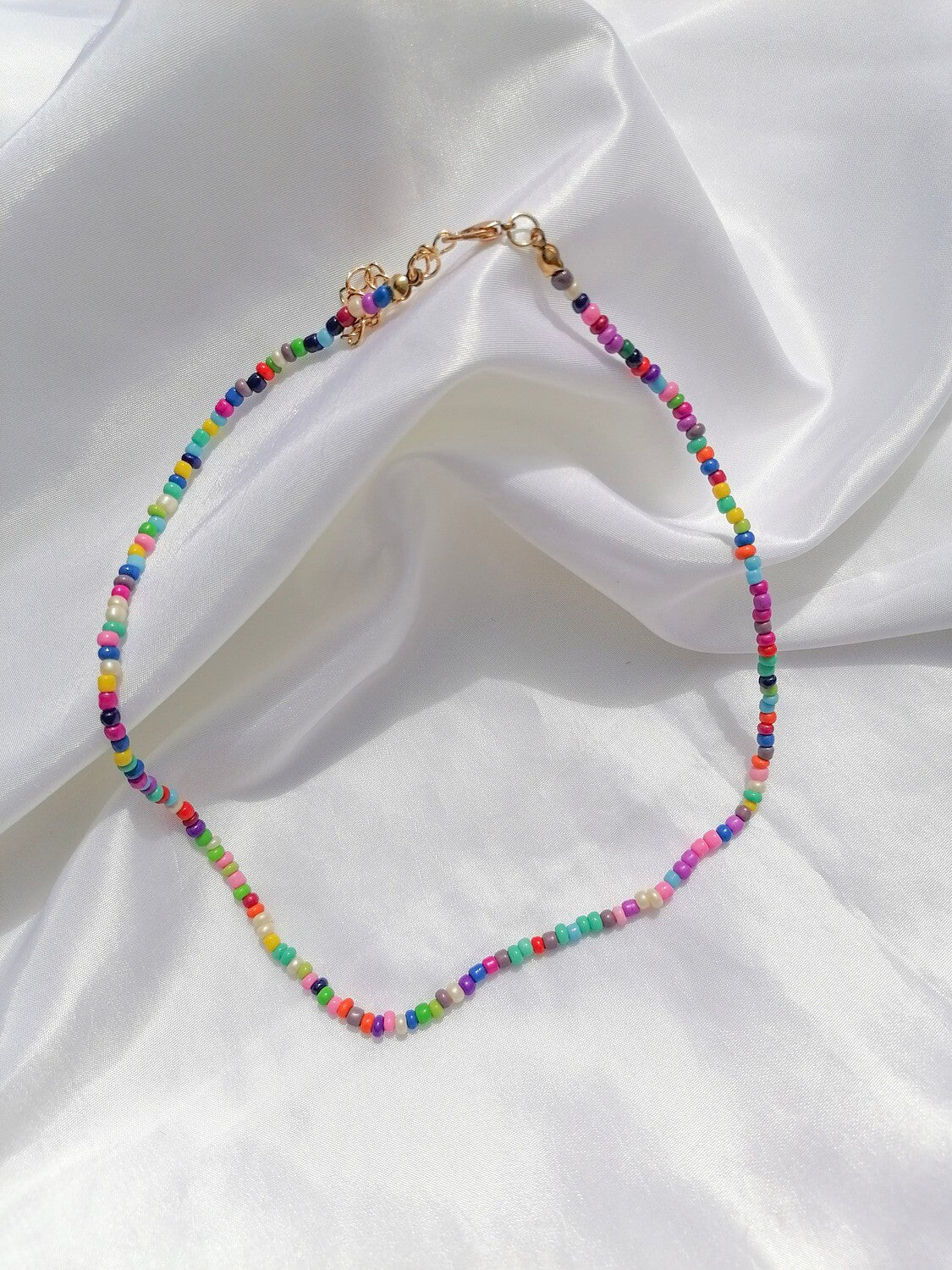 Y2K Cololrful beaded Choker