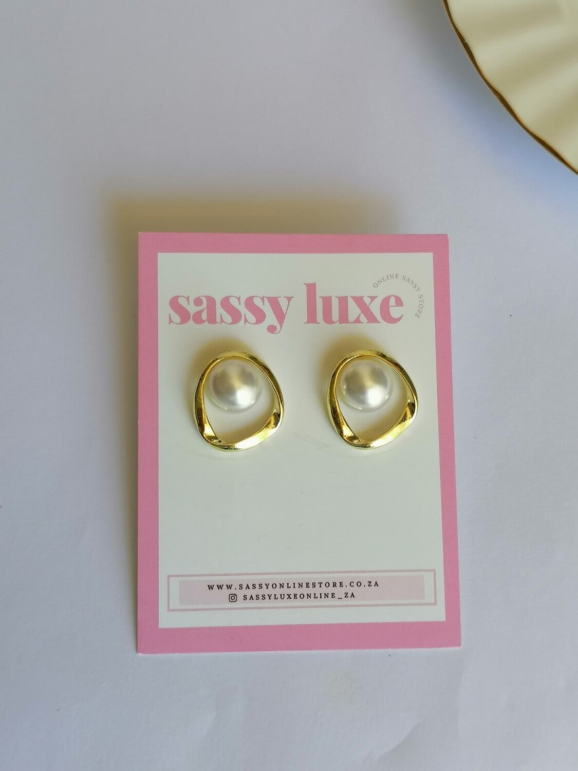 Pearl Drop | Stud Earrings