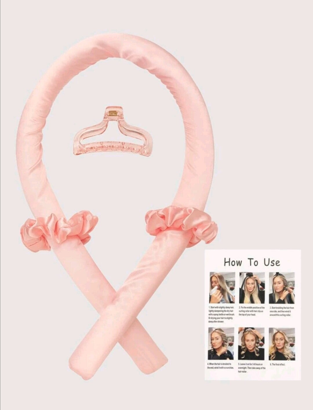 Heatless Curlers - Pink