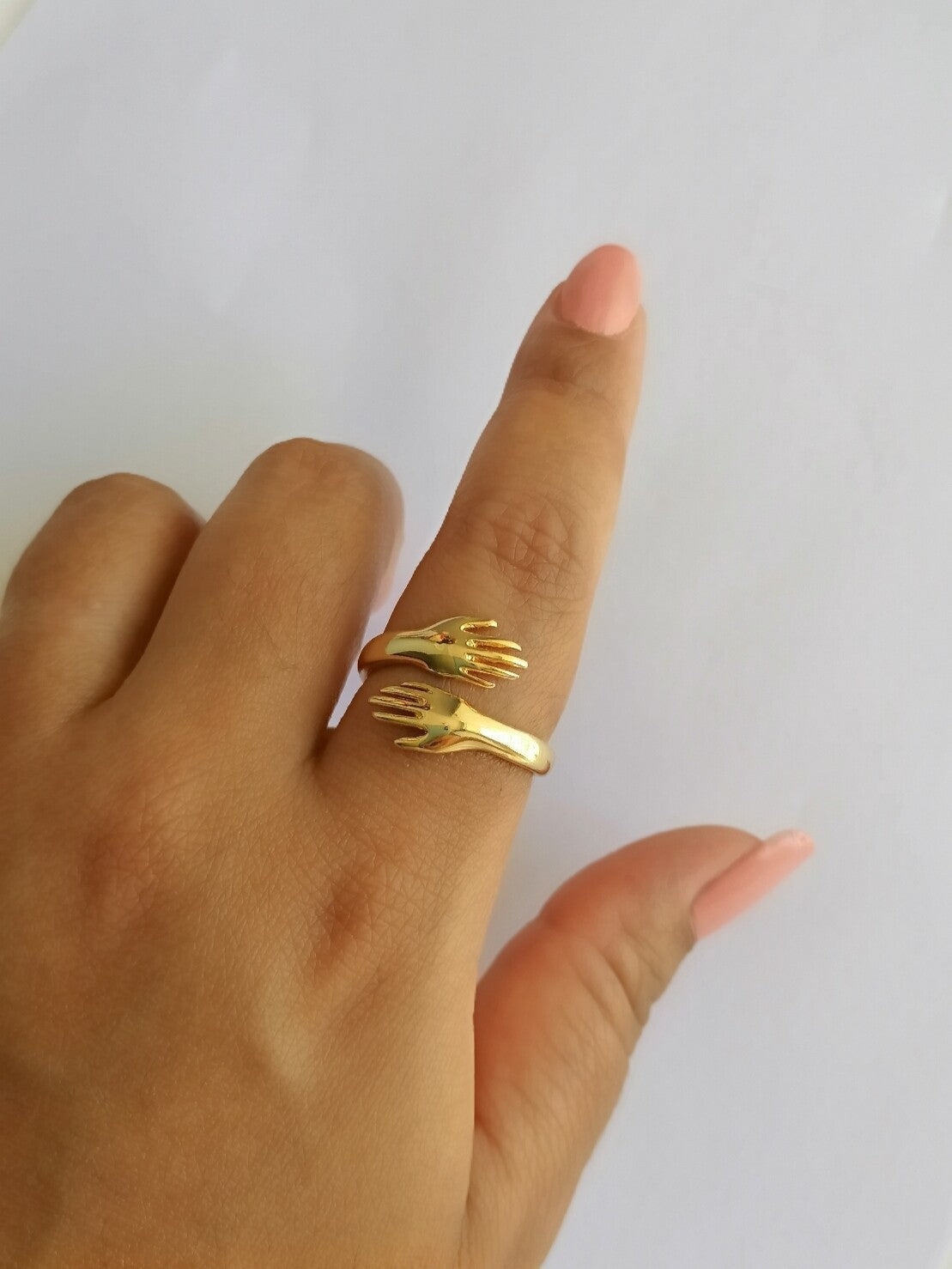 Hug Wrap Ring - Gold