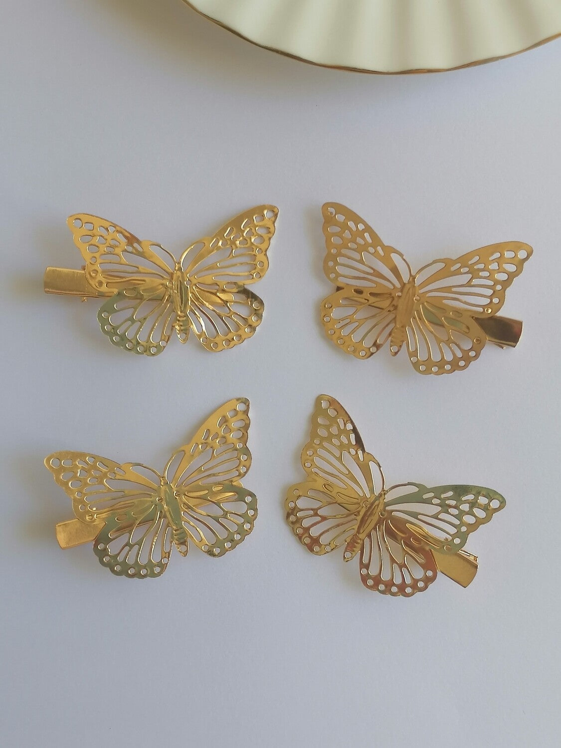 4pcs Butterfly Hair Clips