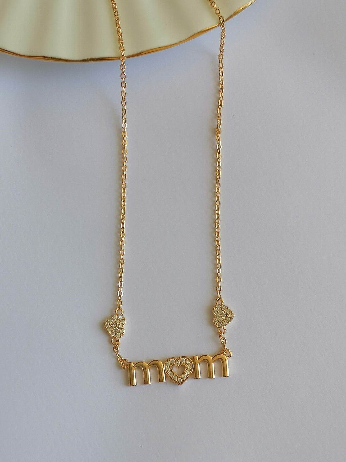 Diamante Mom Necklace