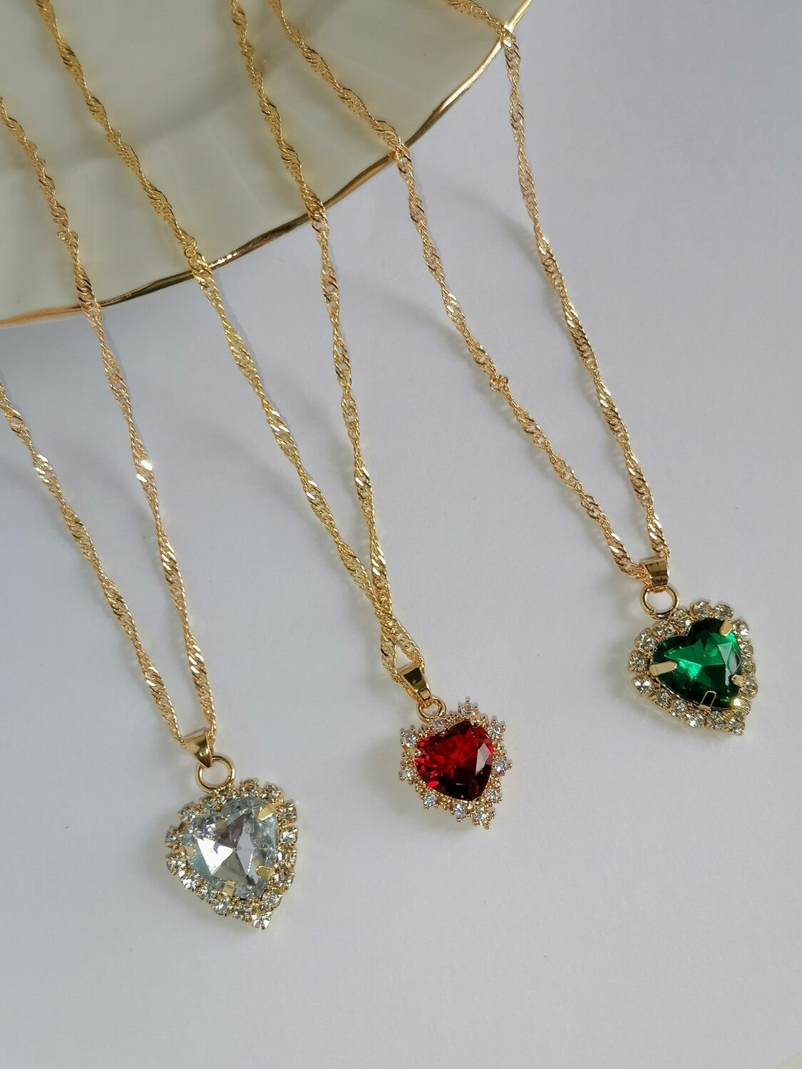 Crystal Heart Necklace