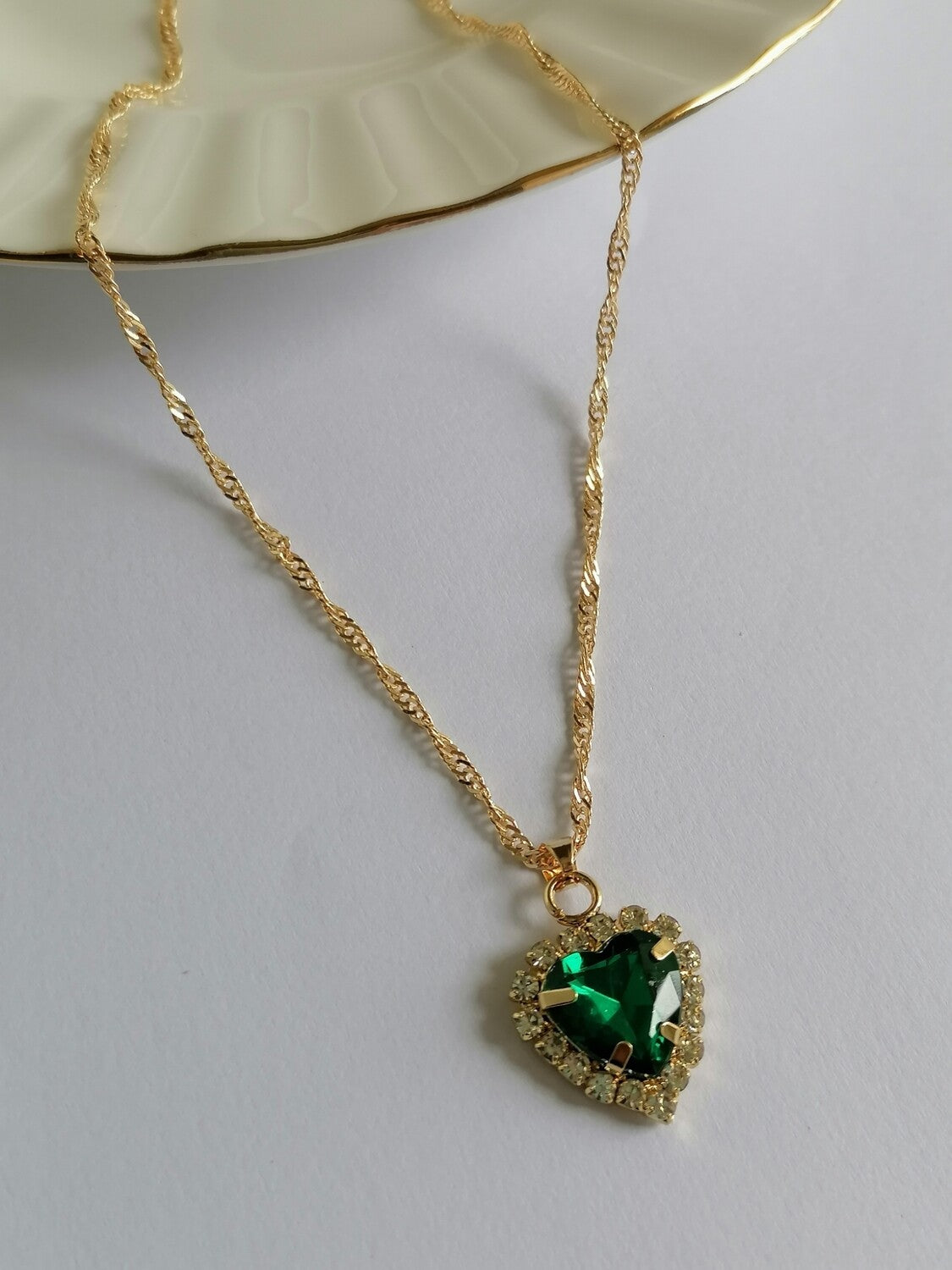 Crystal Heart Necklace