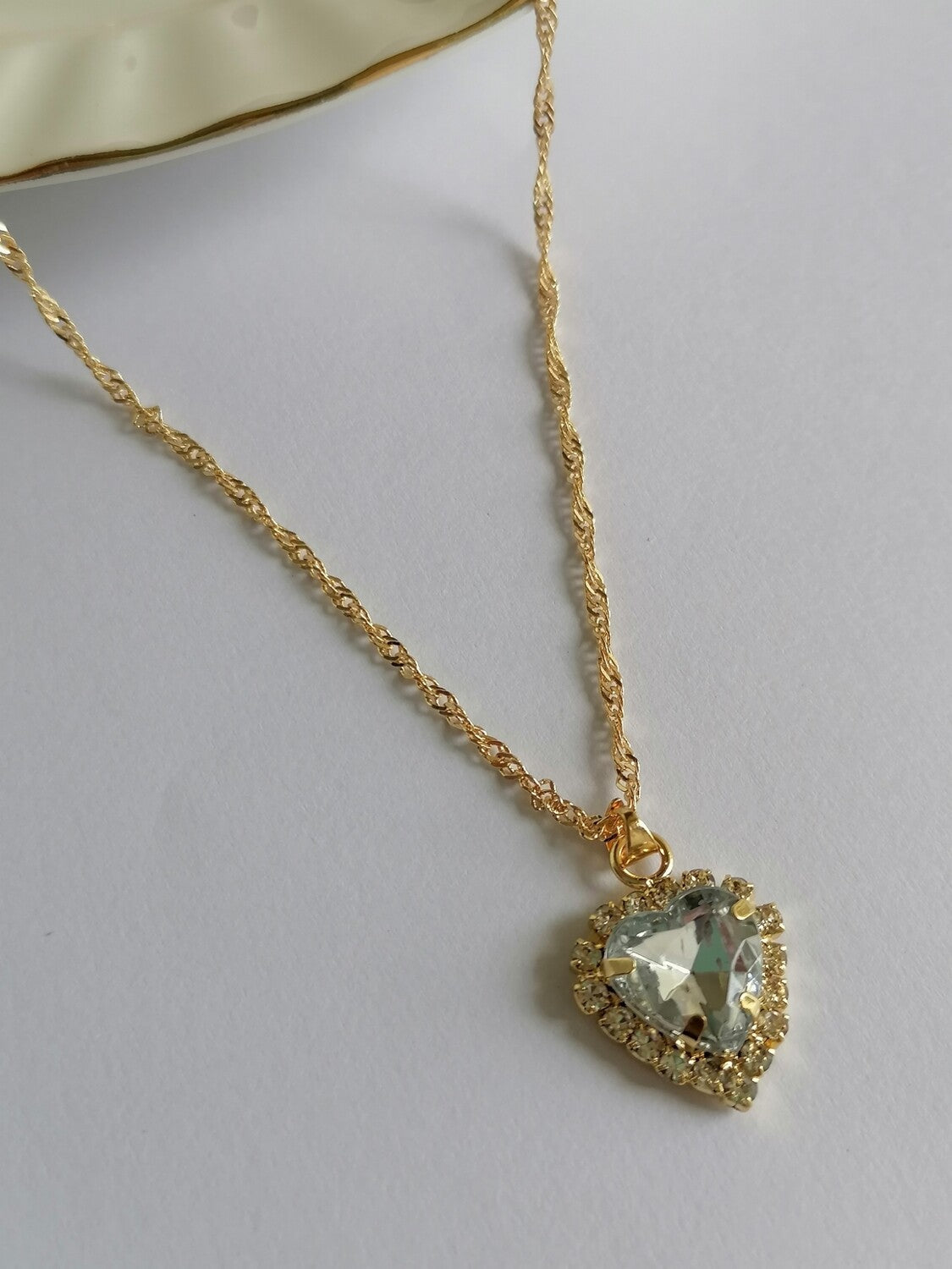 Crystal Heart Necklace