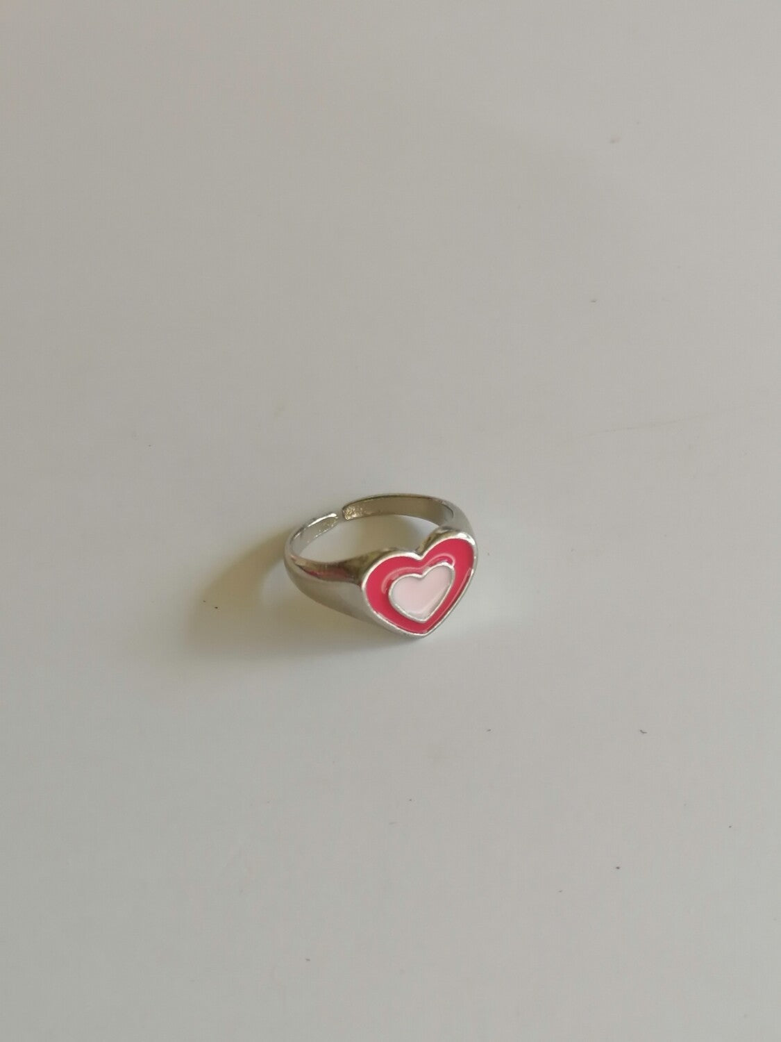 Double Heart Cuff Ring