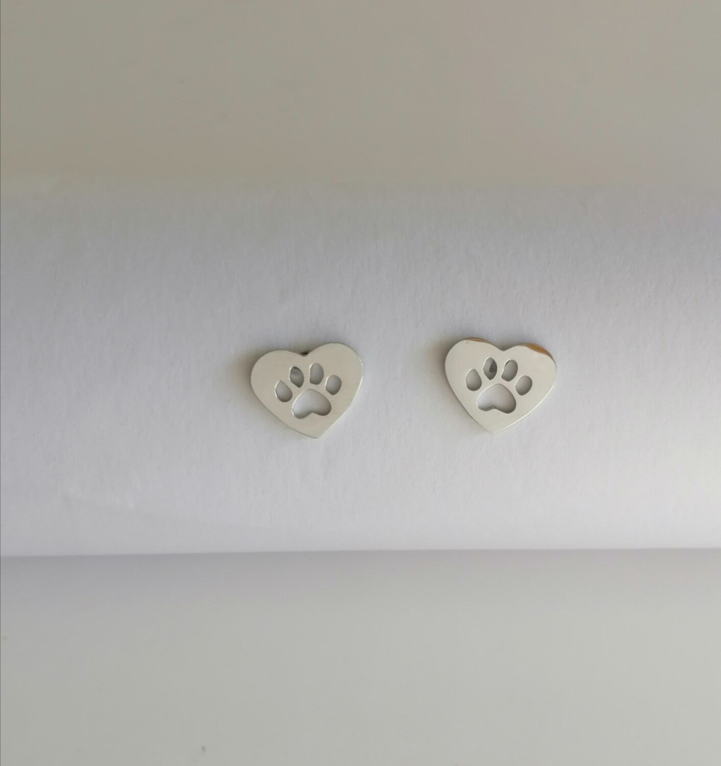 Paw Print Studs