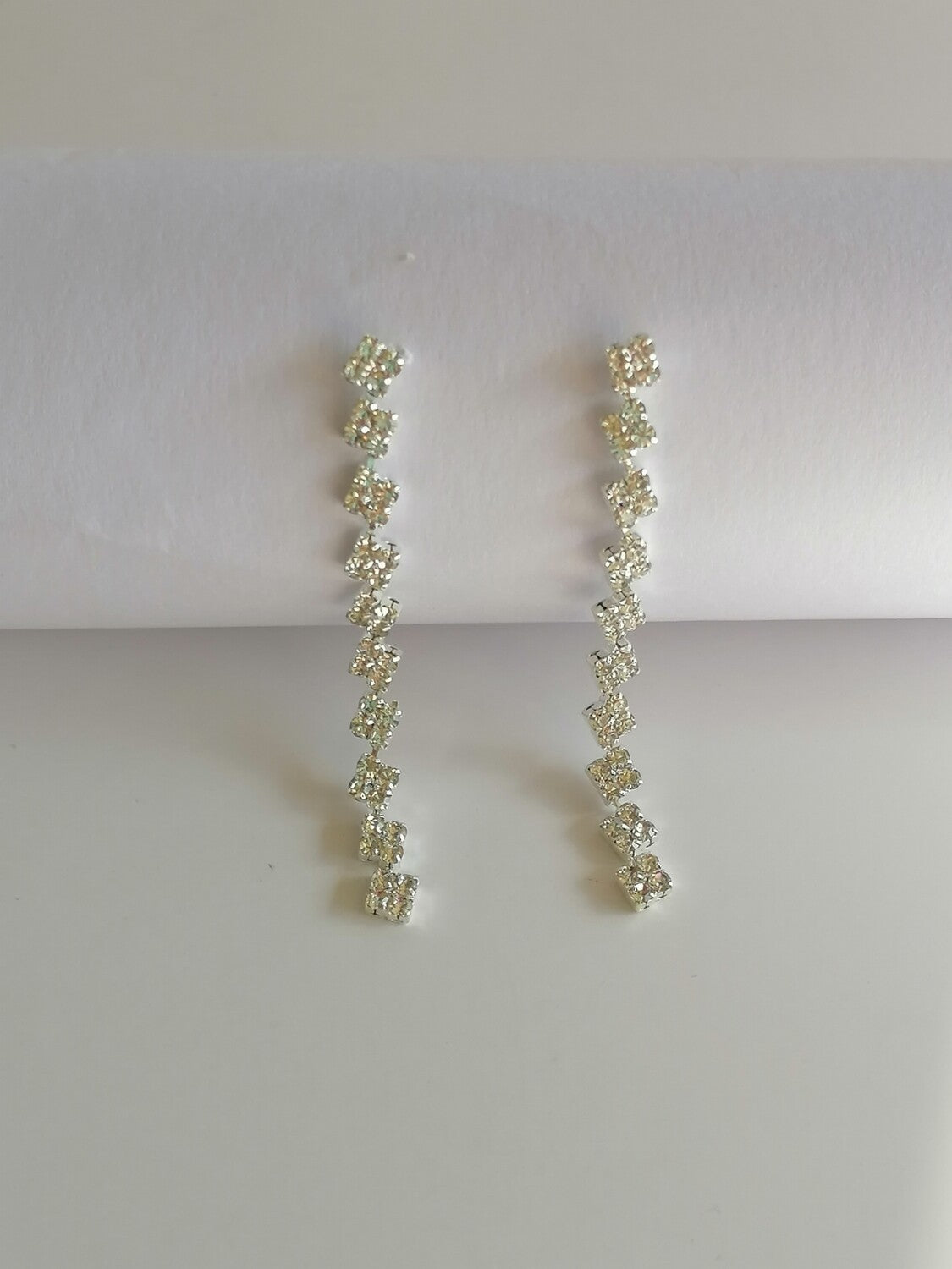 Rhinestone Drop Earrings