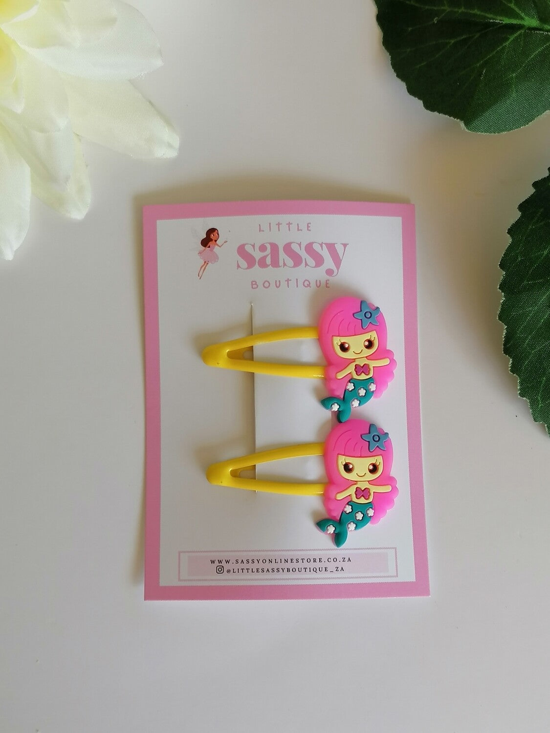 Cartoon Snap Hair Clips- 2pcs