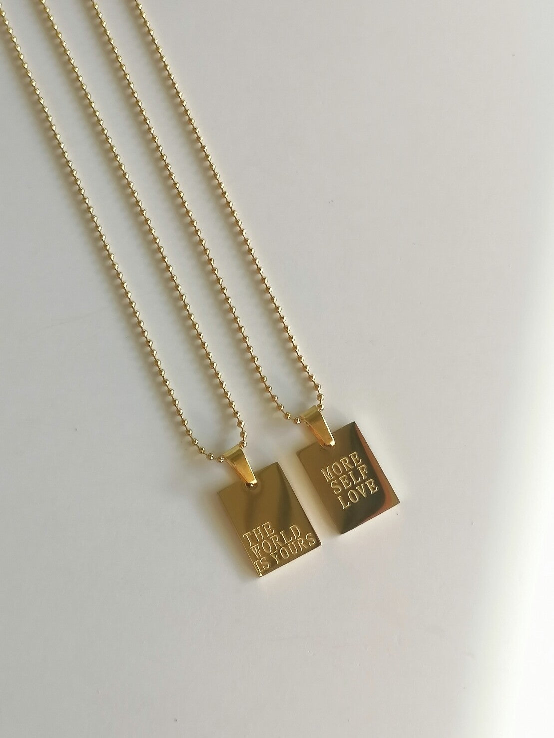 The Affirmation Pendant Necklace