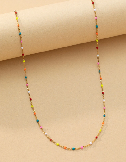 Beaded Chain Necklace