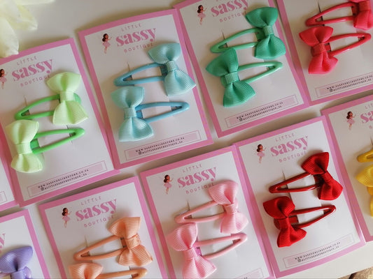 Mini Bow Snaps