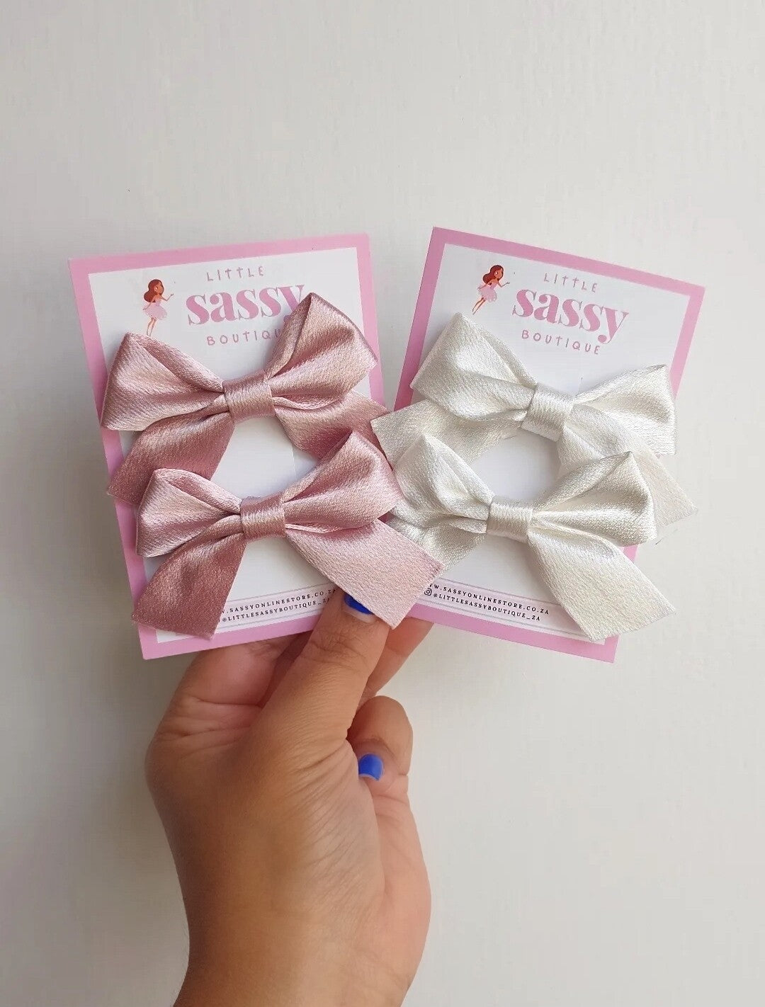 Metallic Hair Bows