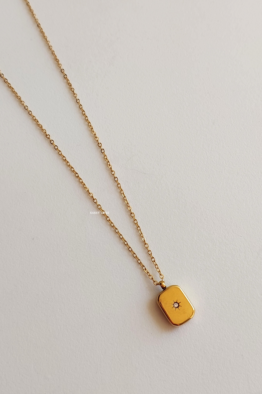 Sun Pendant Necklace