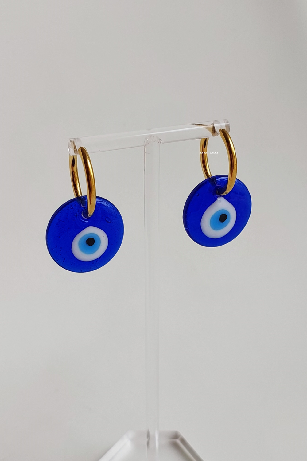 Evil Eye Pendant Earring