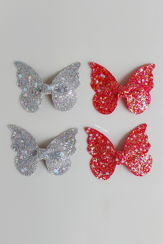 Glitter Hair Clips 2pcs (2 Colors)