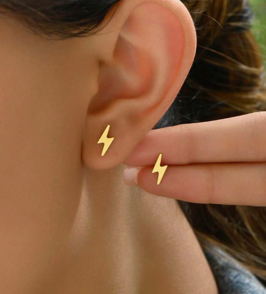 Lightning Bolt Studs