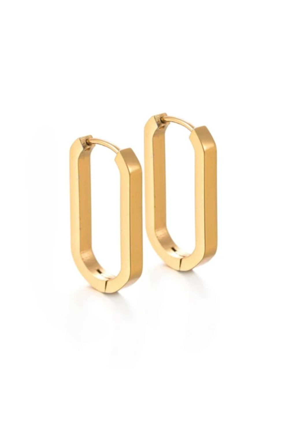 Isla | Midi Oval Hoops